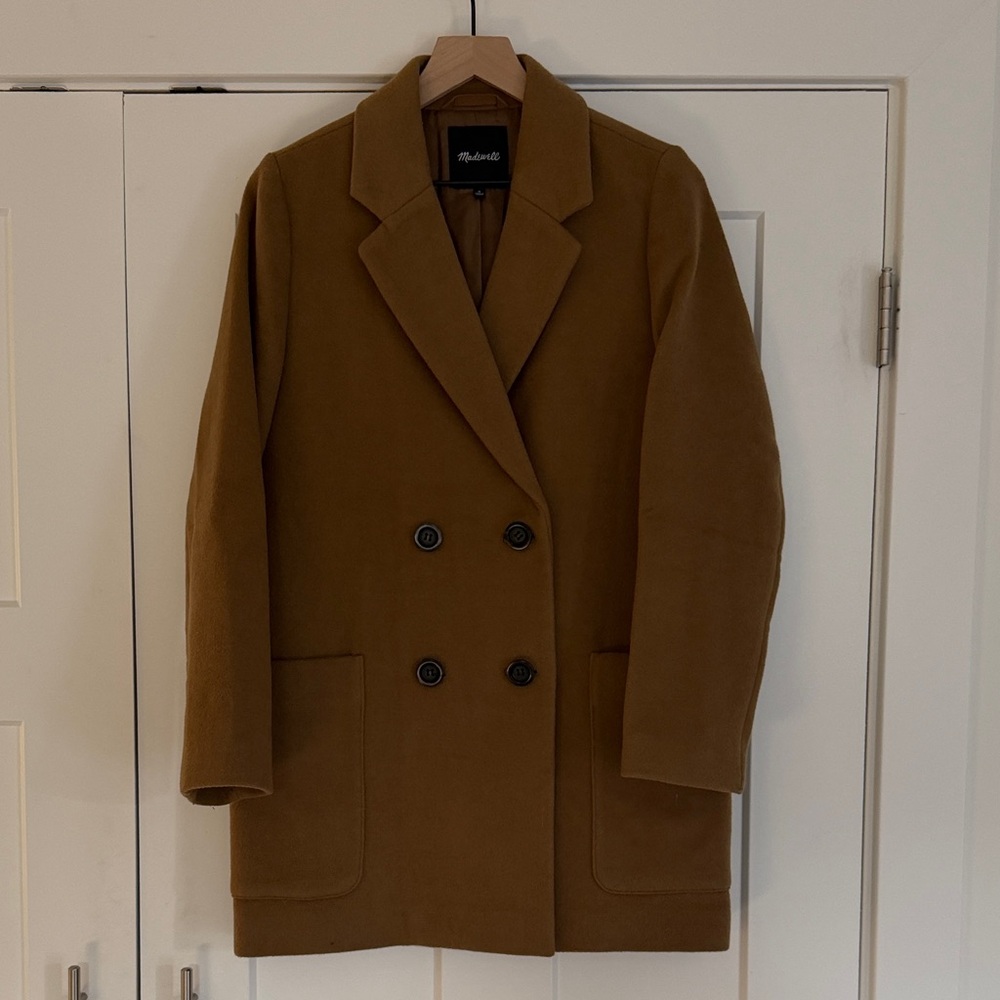 Madewell Hollis Double-Breasted Coat